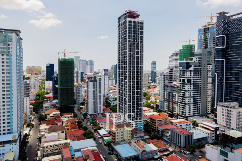 36th Floor 1 Bedroom Condo For Sale - Time Square 5, BKK1, Phnom Penh