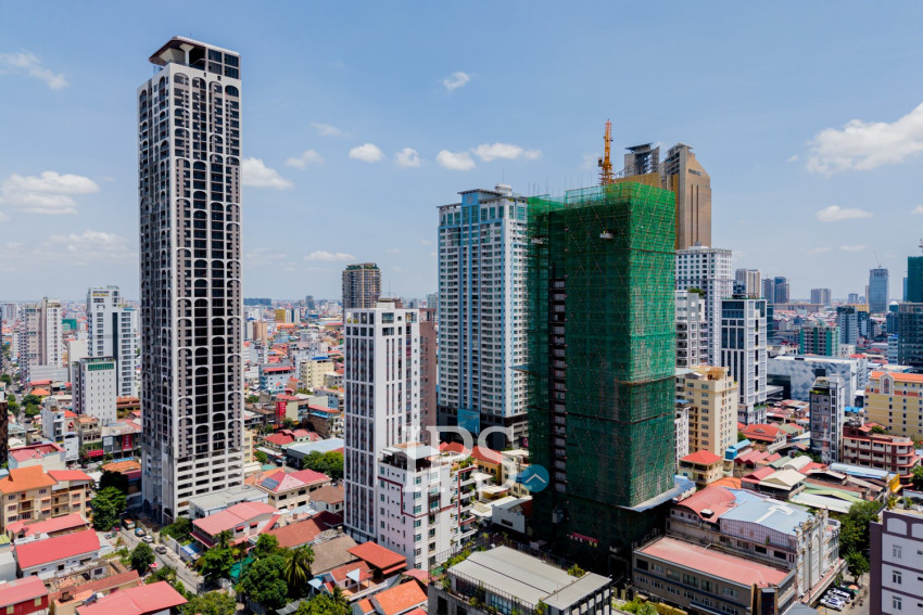 36th Floor 1 Bedroom Condo For Sale - Time Square 5, BKK1, Phnom Penh