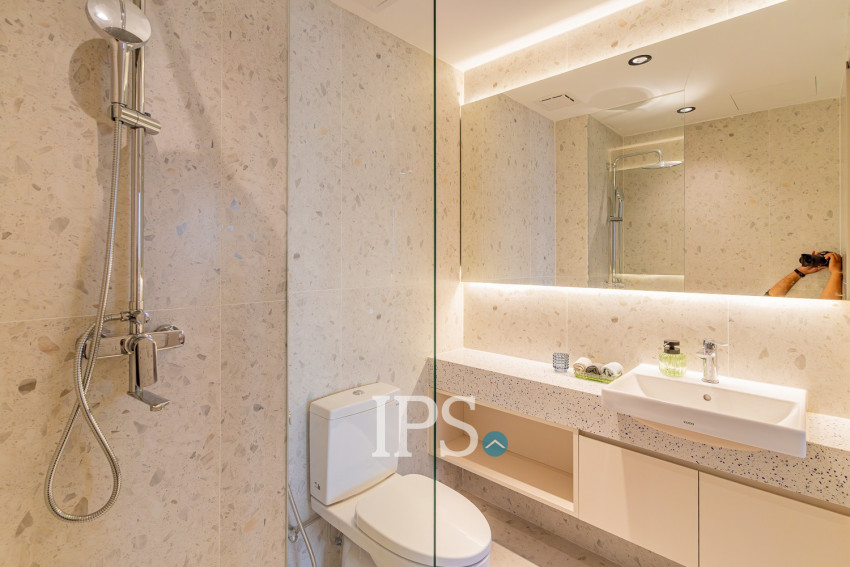 36th Floor 1 Bedroom Condo For Sale - Time Square 5, BKK1, Phnom Penh