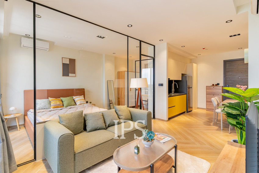 36th Floor 1 Bedroom Condo For Sale - Time Square 5, BKK1, Phnom Penh