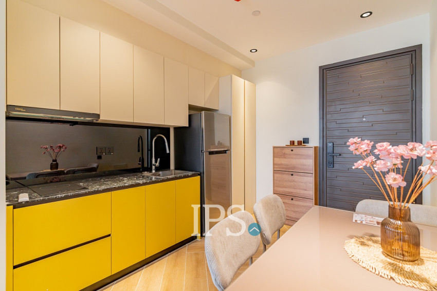 36th Floor 1 Bedroom Condo For Sale - Time Square 5, BKK1, Phnom Penh