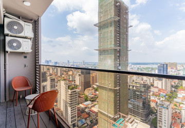 36th Floor 1 Bedroom Condo For Sale - Time Square 5, BKK1, Phnom Penh thumbnail