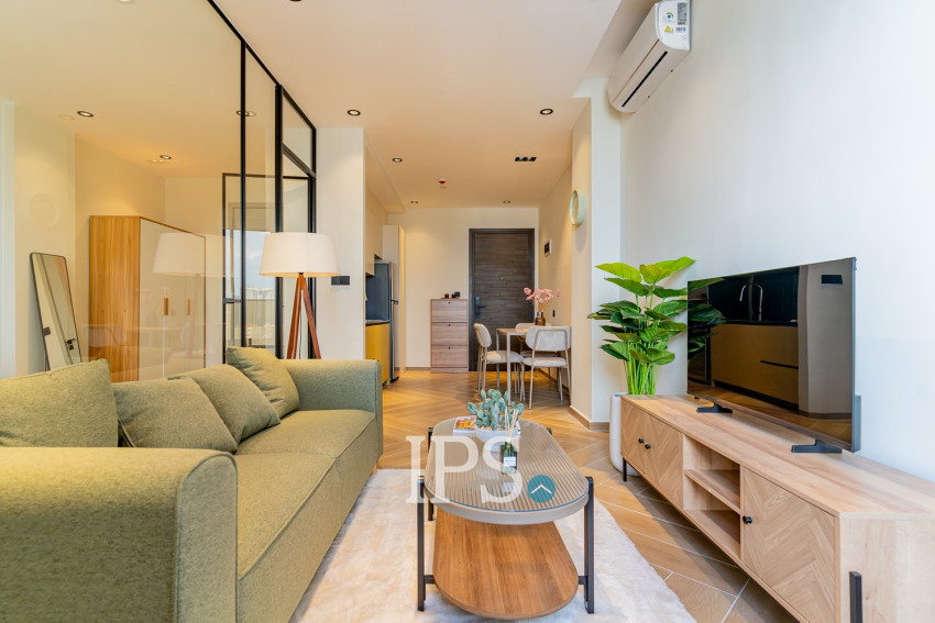 36th Floor 1 Bedroom Condo For Sale - Time Square 5, BKK1, Phnom Penh