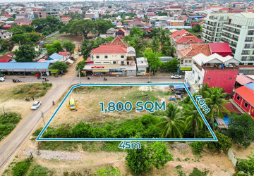 1,800 Sqm Commercial Land For Rent - Sala Kamreuk, Siem Reap thumbnail