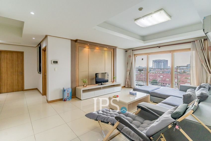 9th Floor 3 Bedroom Condo For Sale - De Castle Noblesse, Beoung Kak 1, Phnom Penh