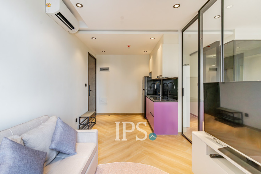1 Bedroom Condo For Rent - Time Square 5, BKK1, Phnom Penh