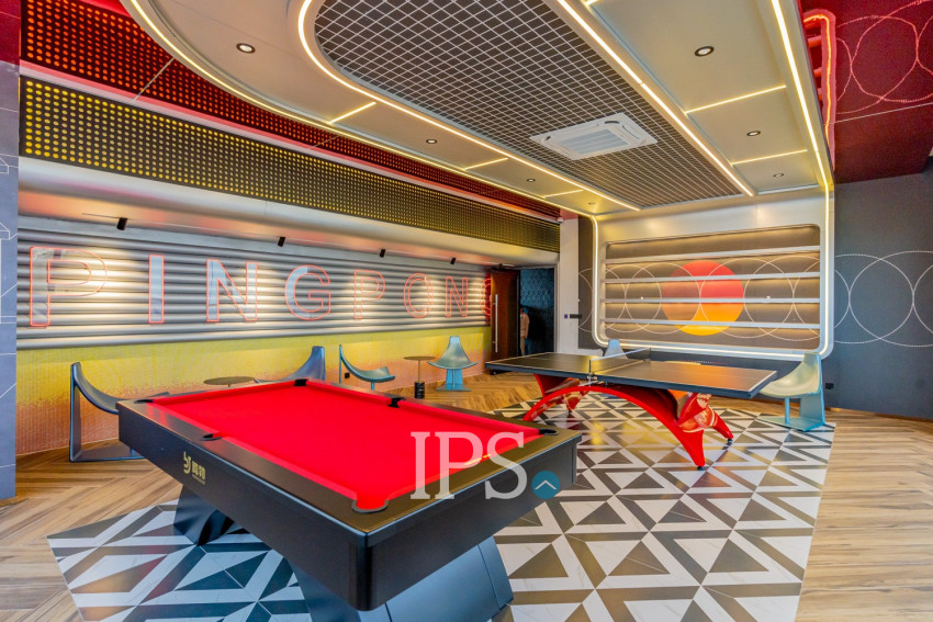 1 Bedroom Condo For Rent - Time Square 5, BKK1, Phnom Penh