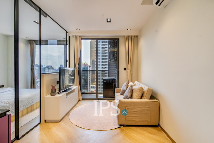 1 Bedroom Condo For Rent - Time Square 5, BKK1, Phnom Penh