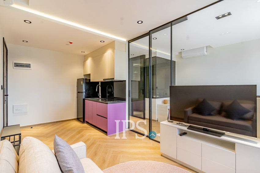 1 Bedroom Condo For Rent - Time Square 5, BKK1, Phnom Penh
