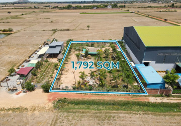 1,792 Sqm Land For Sale - Chreav, Siem Reap thumbnail