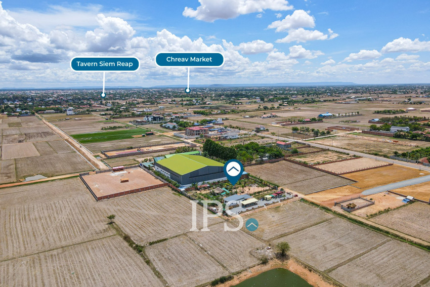 1,792 Sqm Land For Sale - Chreav, Siem Reap