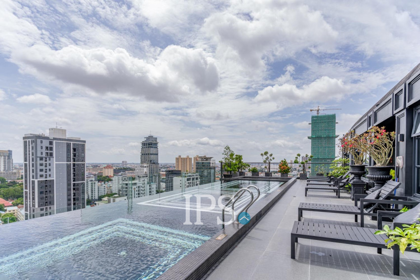 2 Bedroom Serviced Apartment For Rent - BKK1, Phnom Penh
