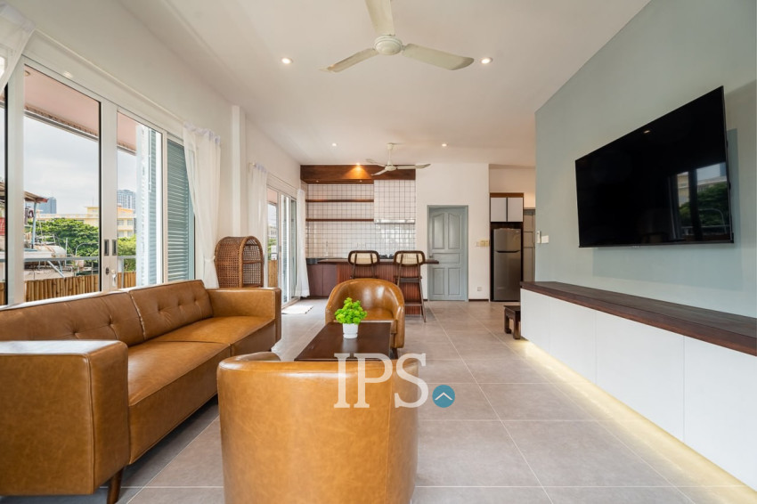 Renovated 3 Bedroom Apartment For Rent - Chakto Mukh, Phnom Penh