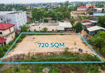 720 Sqm Commercial Land For Rent - Slor Kram, Siem Reap thumbnail