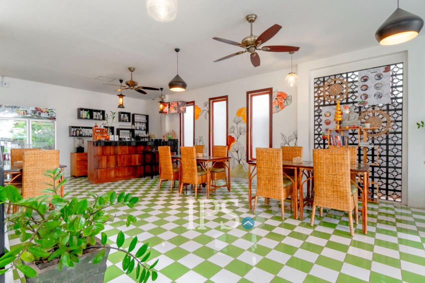 14-Room Boutique Hotel Business For Sale in Svay Dangkum, Siem Reap