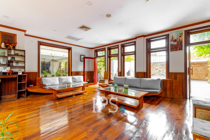 14-Room Boutique Hotel Business For Sale in Svay Dangkum, Siem Reap