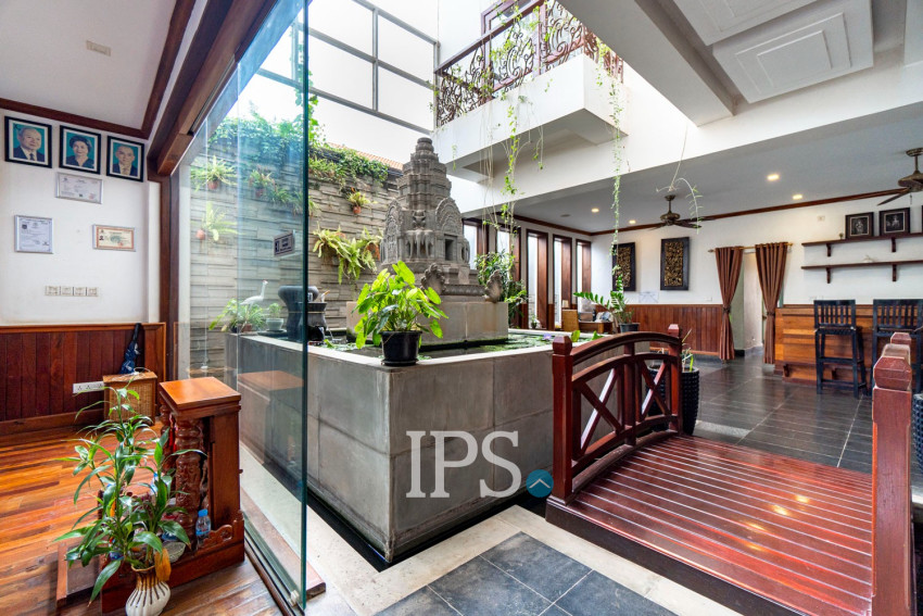 14-Room Boutique Hotel Business For Sale in Svay Dangkum, Siem Reap