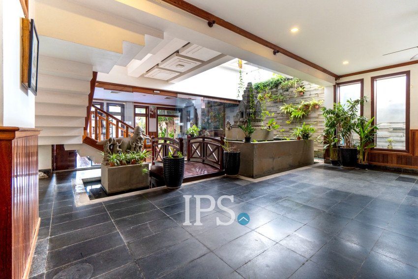 14-Room Boutique Hotel Business For Sale in Svay Dangkum, Siem Reap