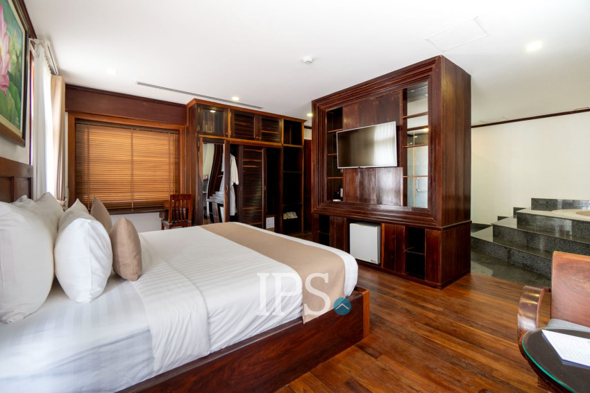14-Room Boutique Hotel Business For Sale in Svay Dangkum, Siem Reap