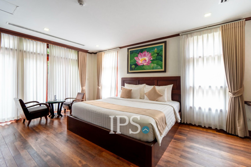 14-Room Boutique Hotel Business For Sale in Svay Dangkum, Siem Reap