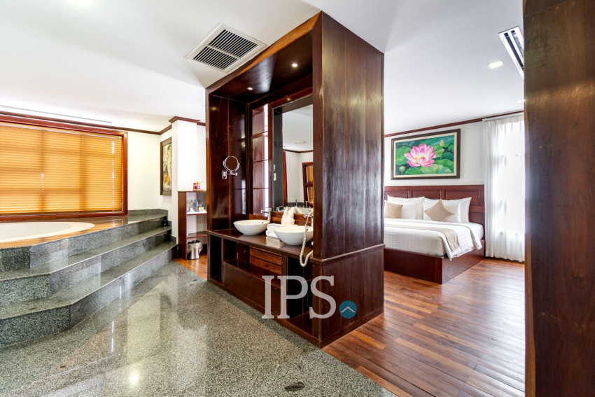 14-Room Boutique Hotel Business For Sale in Svay Dangkum, Siem Reap