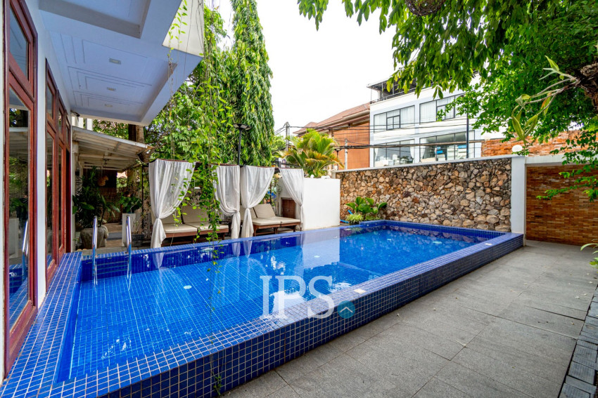14-Room Boutique Hotel Business For Sale in Svay Dangkum, Siem Reap