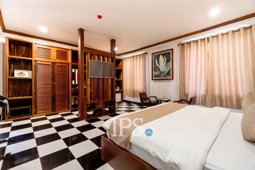 14-Room Boutique Hotel Business For Sale in Svay Dangkum, Siem Reap