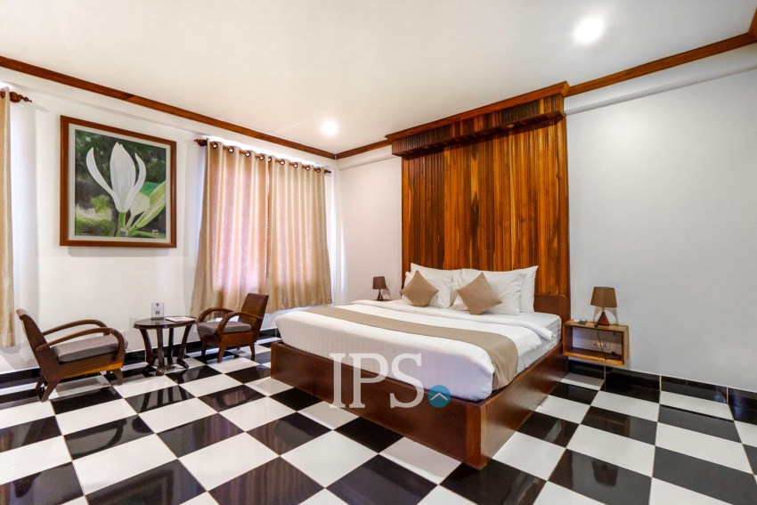 14-Room Boutique Hotel Business For Sale in Svay Dangkum, Siem Reap