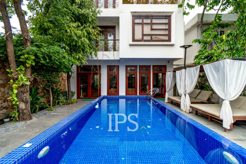14-Room Boutique Hotel Business For Sale in Svay Dangkum, Siem Reap