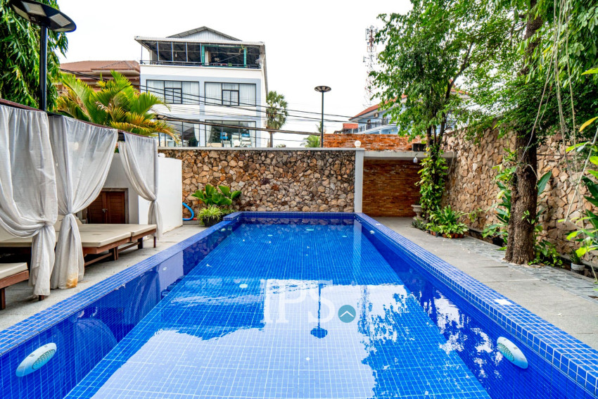 14-Room Boutique Hotel Business For Sale in Svay Dangkum, Siem Reap