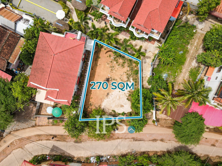 270 Sqm Commercial Land For Rent - Sala Kareuk, Siem Reap