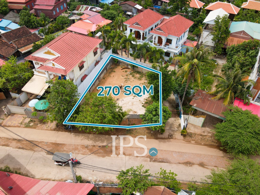 270 Sqm Commercial Land For Rent - Sala Kareuk, Siem Reap