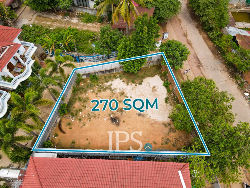 270 Sqm Commercial Land For Rent - Sala Kareuk, Siem Reap