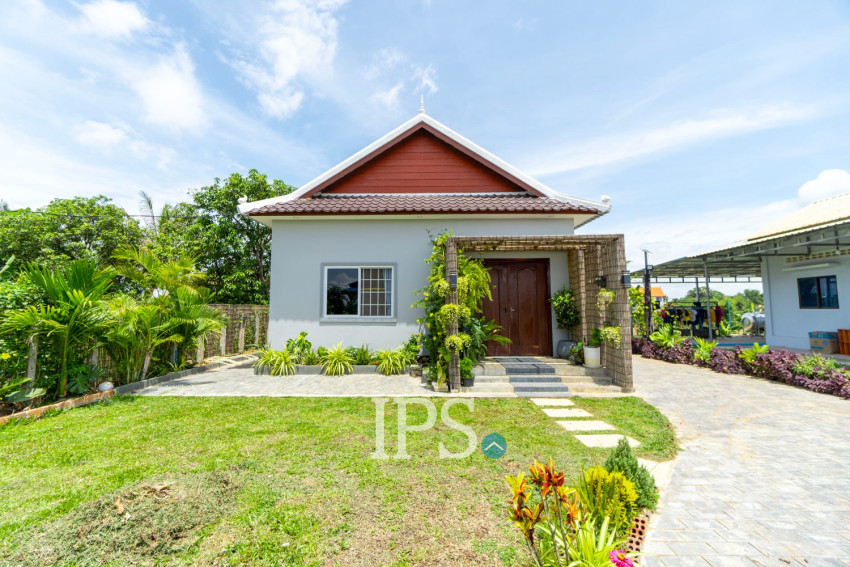 2 Bedroom House For Rent - Chreav, Siem Reap