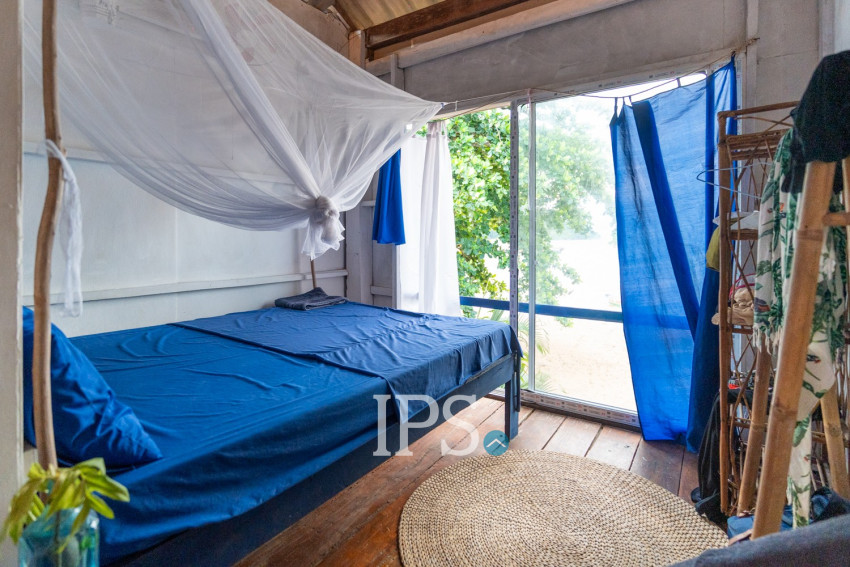 5-Room Beachfront Business For Sale MPai Bay, Koh Rong Sanloem, Sihanoukville