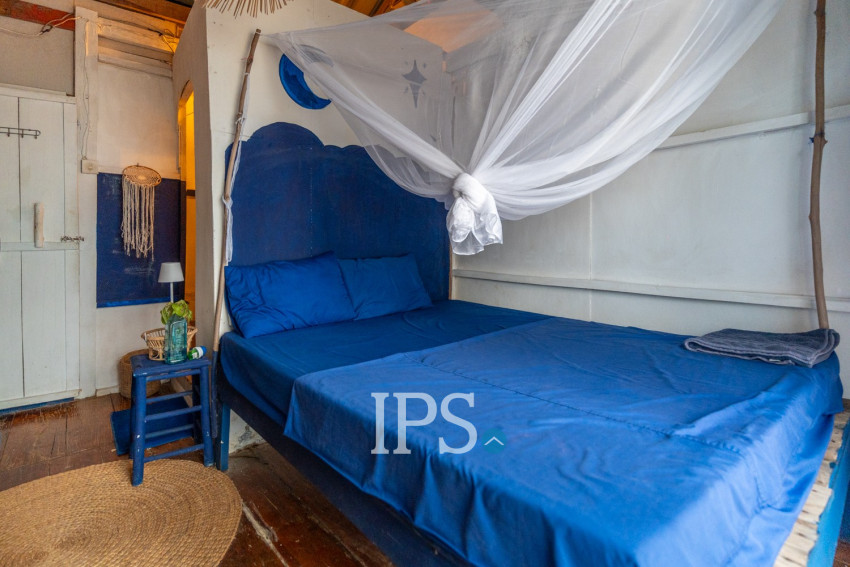 5-Room Beachfront Business For Sale MPai Bay, Koh Rong Sanloem, Sihanoukville