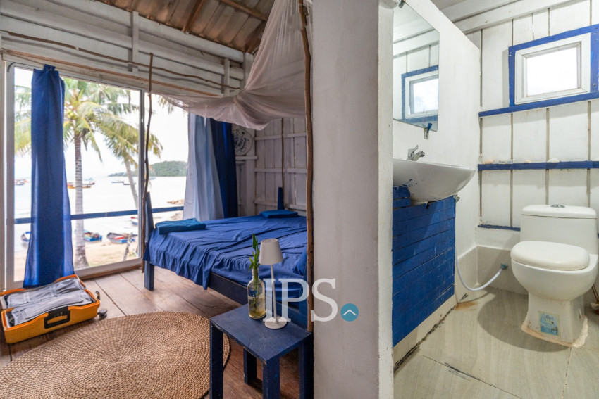 5-Room Beachfront Business For Sale MPai Bay, Koh Rong Sanloem, Sihanoukville