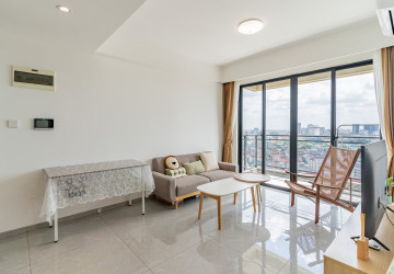 21st Floor 1 Bedroom Condo For Sale - Romduol City Condominium, Teuk Thla, Phnom Penh thumbnail
