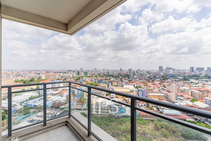 21st Floor 1 Bedroom Condo For Sale - Romduol City Condominium, Teuk Thla, Phnom Penh