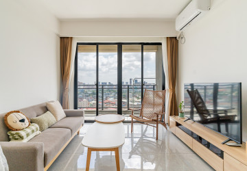 21st Floor 1 Bedroom Condo For Sale - Romduol City Condominium, Teuk Thla, Phnom Penh thumbnail