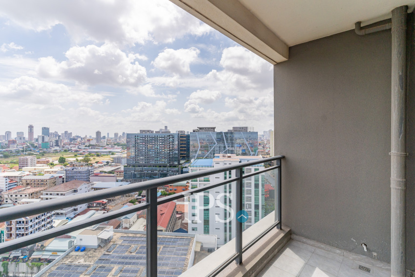 21st Floor 1 Bedroom Condo For Sale - Romduol City Condominium, Teuk Thla, Phnom Penh