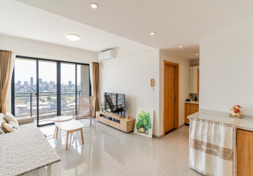21st Floor 1 Bedroom Condo For Sale - Romduol City Condominium, Teuk Thla, Phnom Penh thumbnail