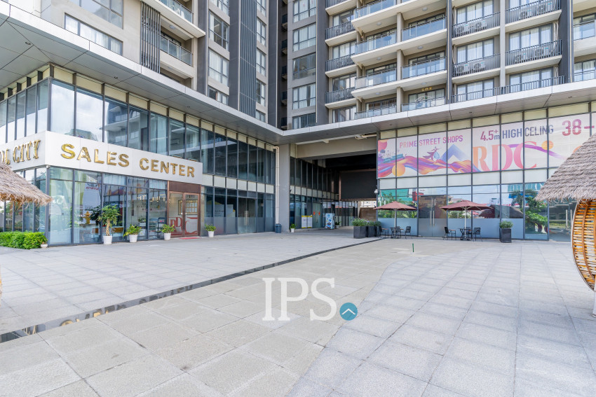 21st Floor 1 Bedroom Condo For Sale - Romduol City Condominium, Teuk Thla, Phnom Penh