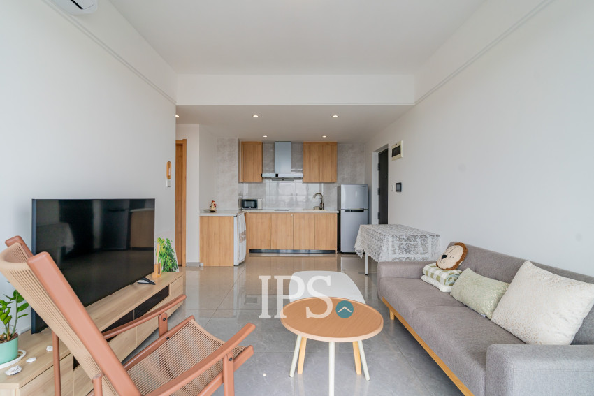 1 Bedroom Condo For Rent - Romduol City Condominium, Teuk Thla, Phnom Penh