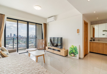 1 Bedroom Condo For Rent - Romduol City Condominium, Teuk Thla, Phnom Penh thumbnail