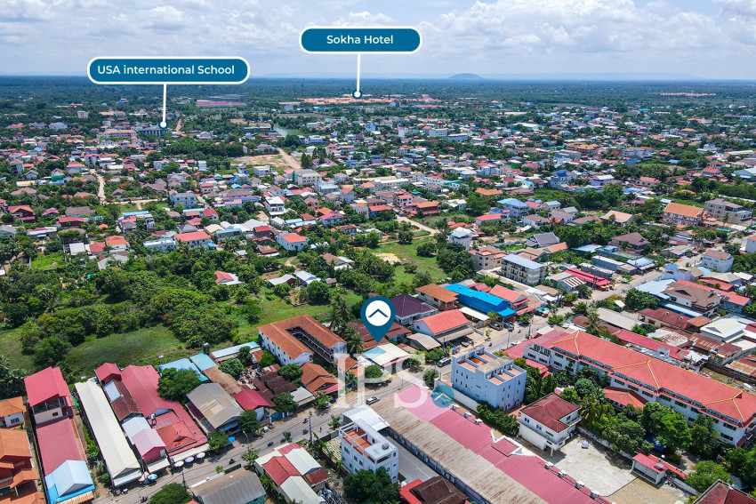 665 Sqm Commercial Land For Sale - Slor Kram, Siem Reap