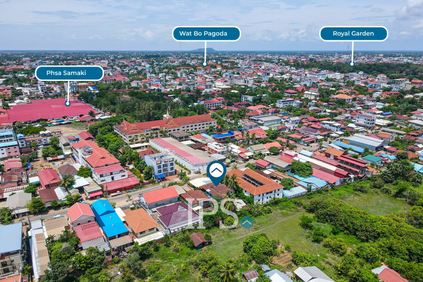 665 Sqm Commercial Land For Sale - Slor Kram, Siem Reap