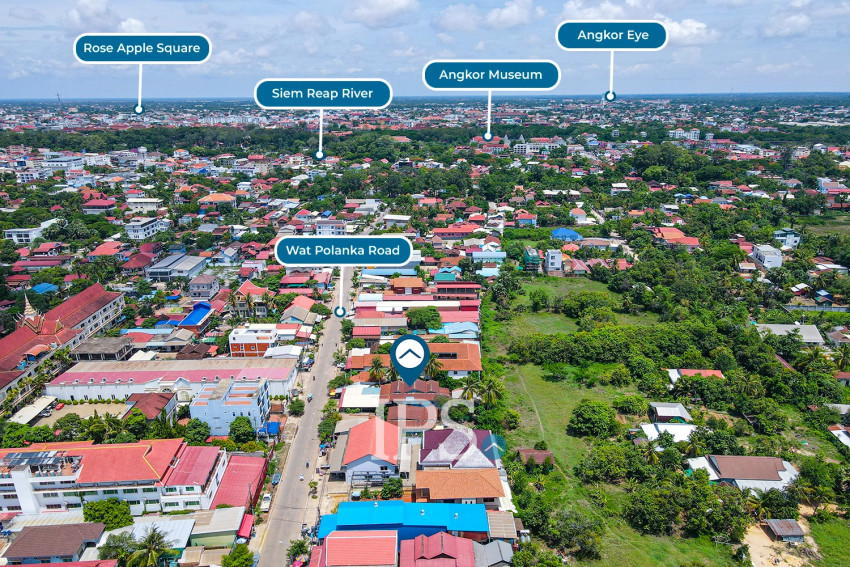 665 Sqm Commercial Land For Sale - Slor Kram, Siem Reap