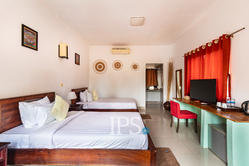 Hotel Restaurant Business For Sale - Riverside, Slor Kram, Siem Reap