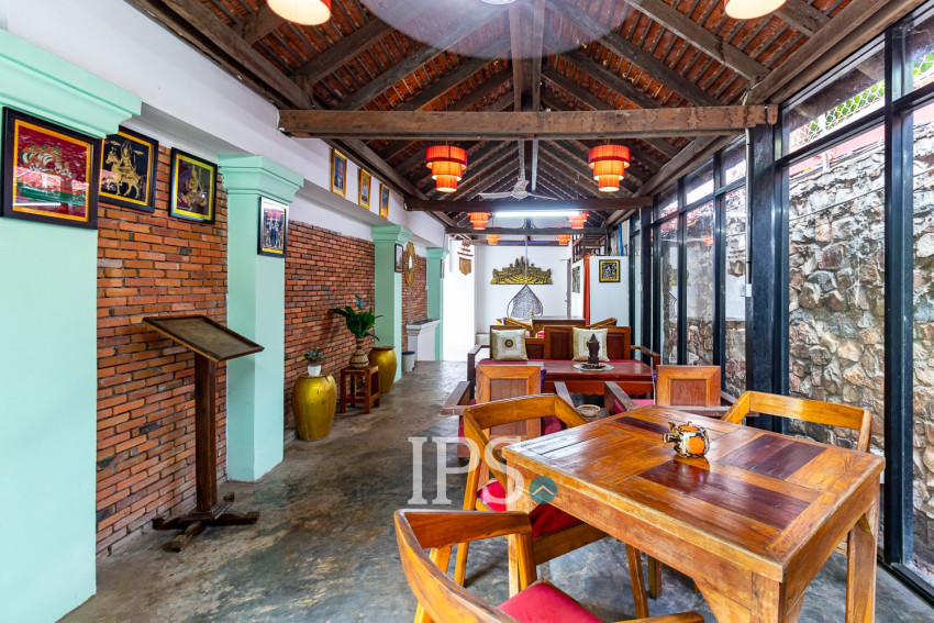 Hotel Restaurant Business For Sale - Riverside, Slor Kram, Siem Reap